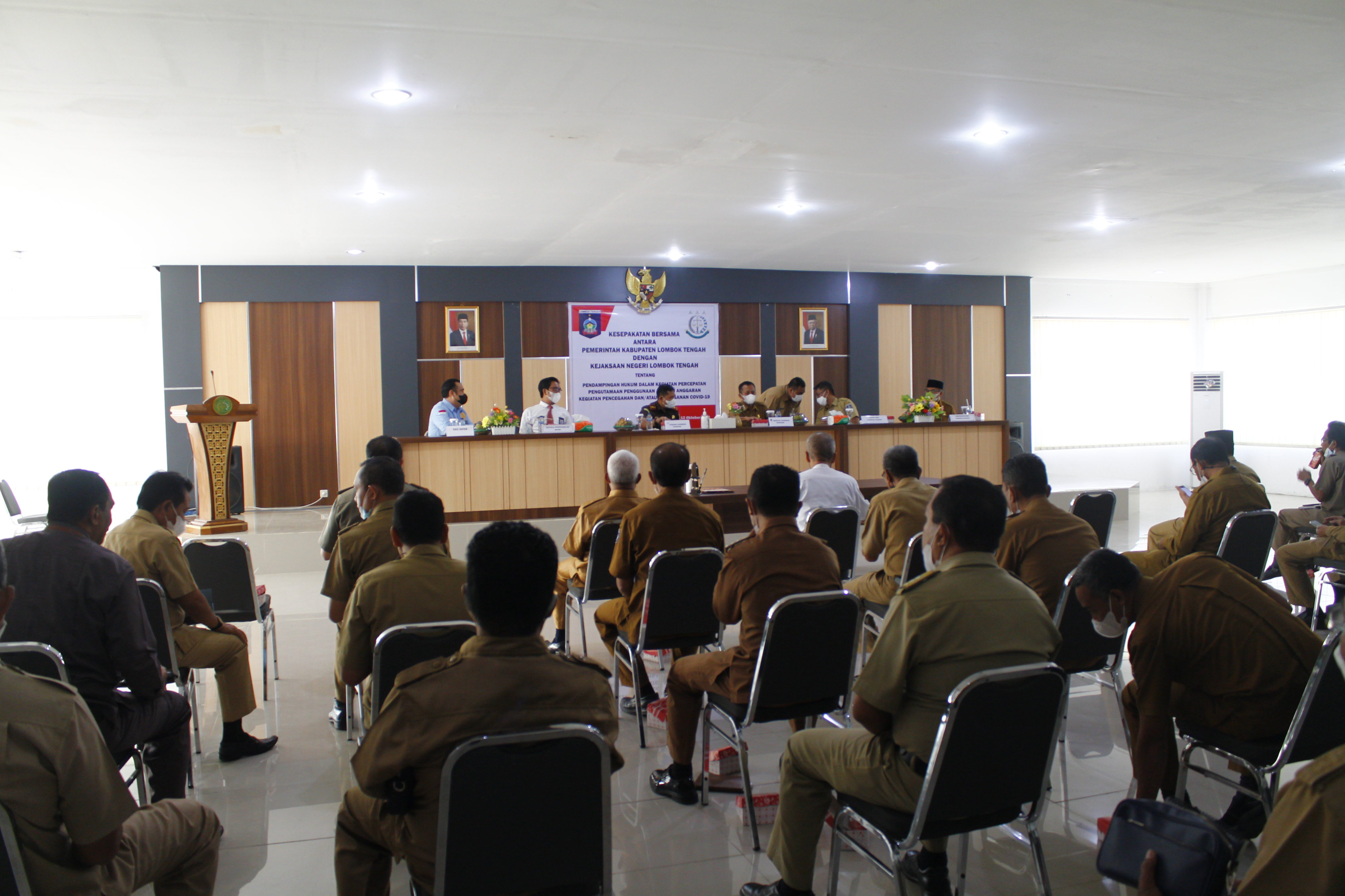 Kesepakatan Bersama antara Pemerintah Kabupaten Lombok Tengah dengan Kejaksaan Negeri Lombok Tengah